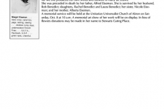 Margo Ann Eiseman September 27, 2011