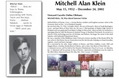 Memorial-for-Mitchell Klein