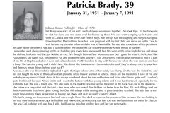 Memorial-for-Pat Brady January 7, 1991